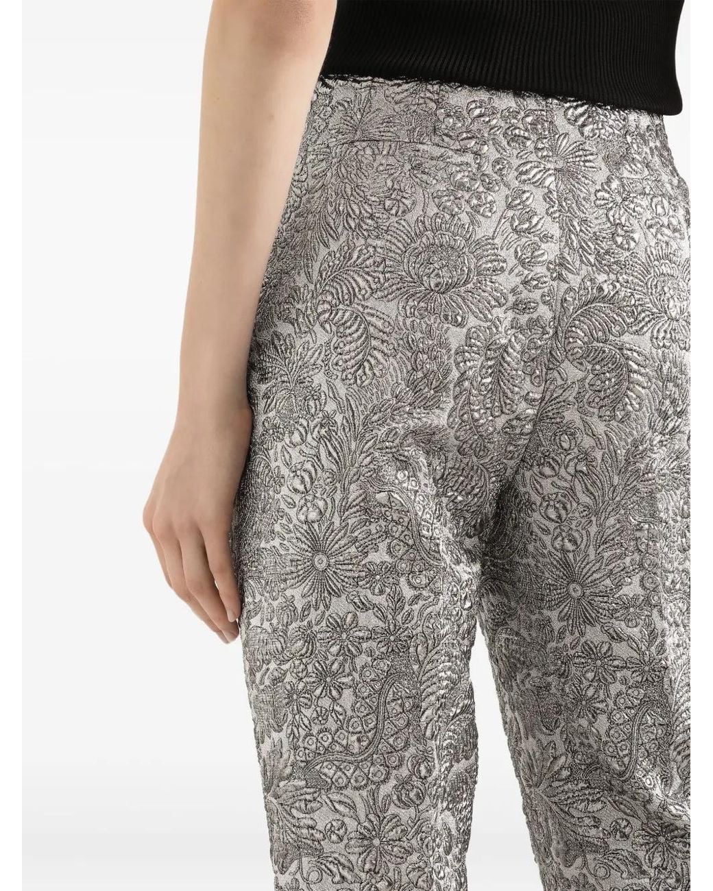 Dolce & Gabbana Gray Pantalone