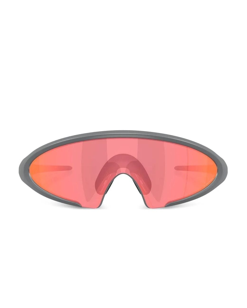 Oakley Pink Ellipse Shield-Frame Sunglasses