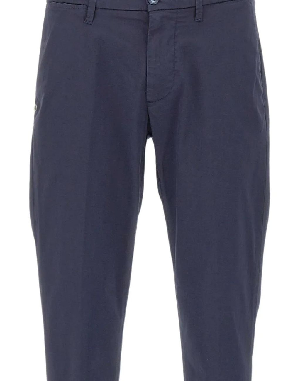 Re-hash Blue Mucha Slim-Fit Trousers for men