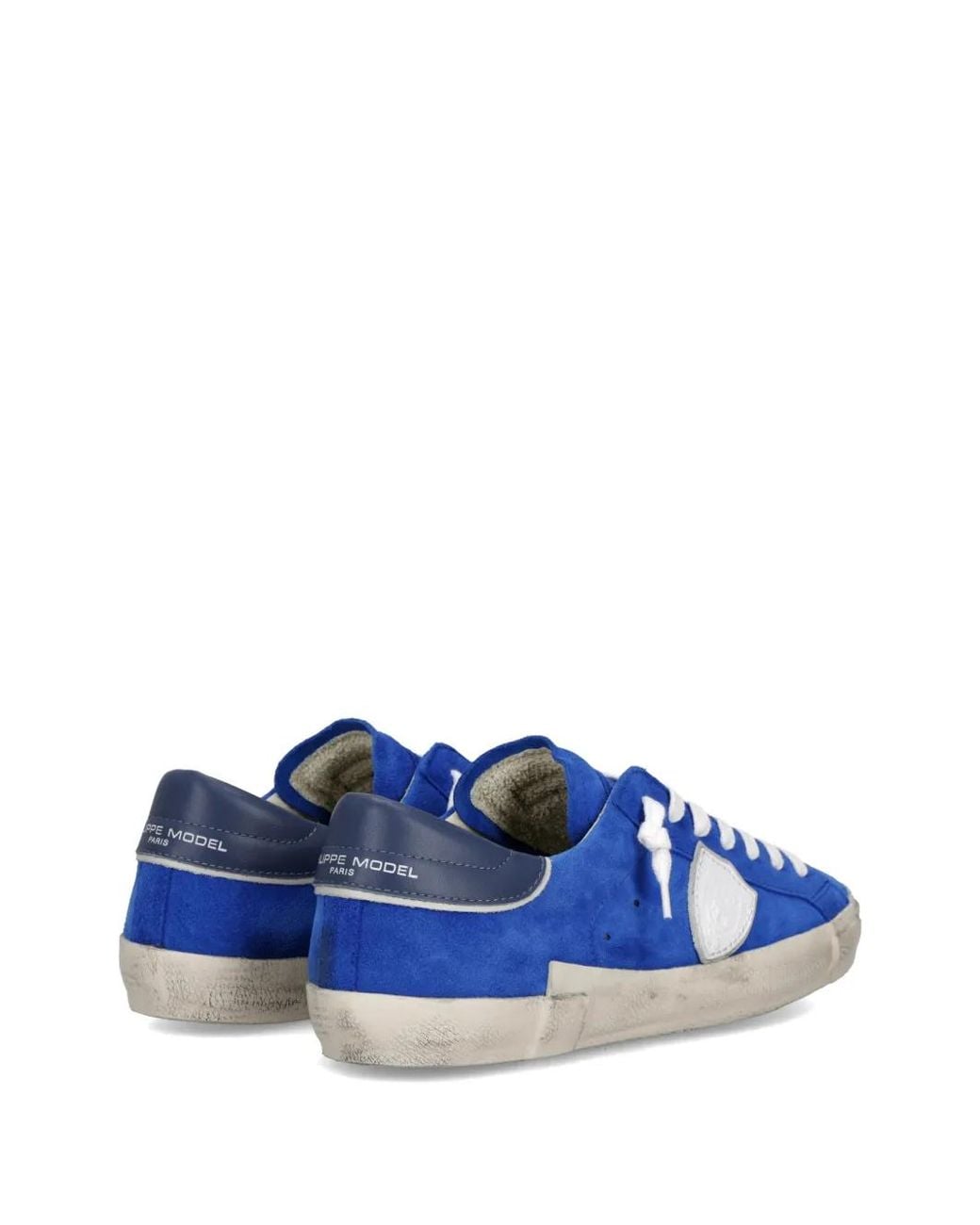 Philippe Model Blue Sneakers for men