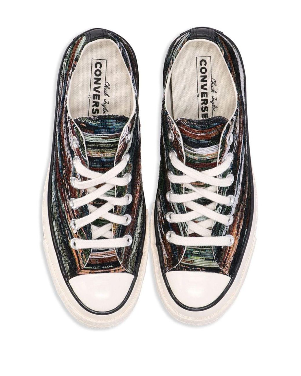 Striped clearance converse shoes