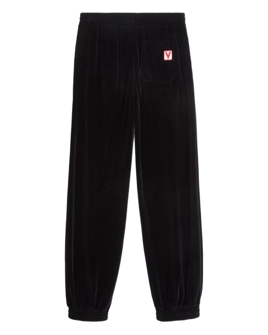 Valentino Garavani Black Chez-Patch Track Pants for men