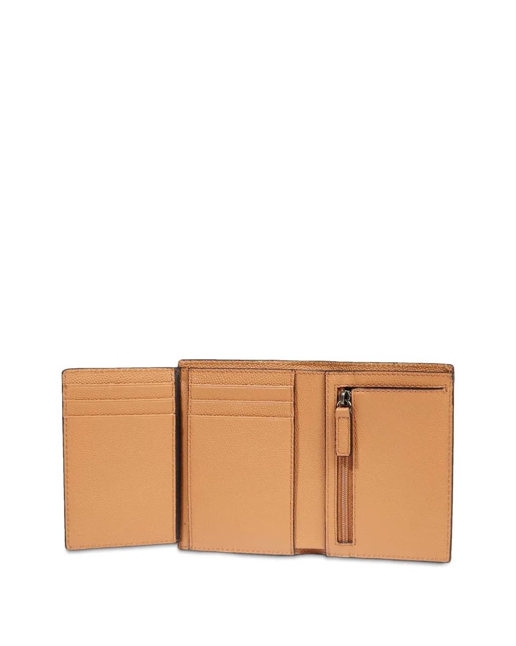 Lancel White Charlie Leather Wallet for men
