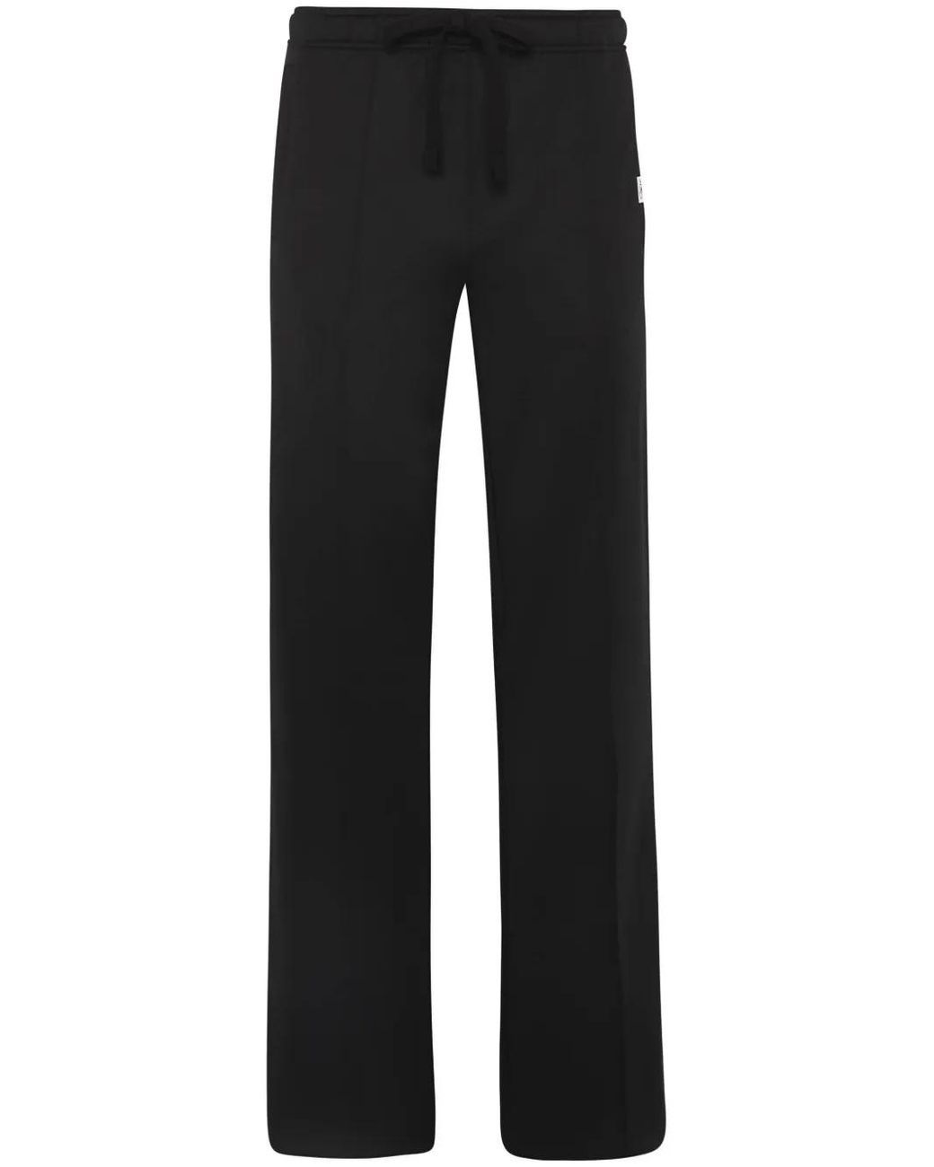 J.W. Anderson Black Pintuck Track Pants for men