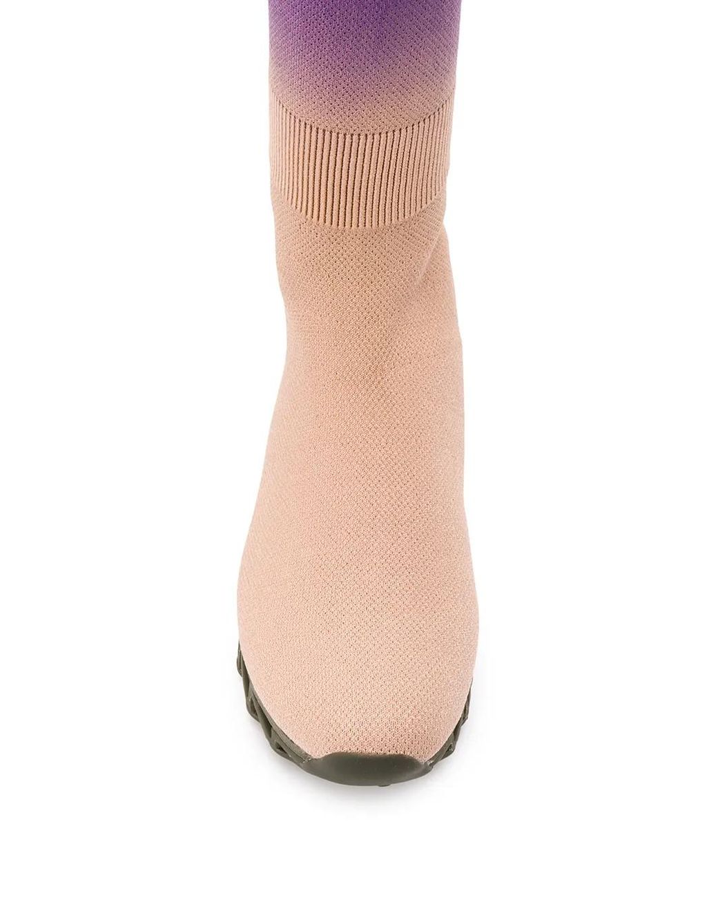 Camper Purple X Bernhard Willhelm Together Himalayan Sock Boots