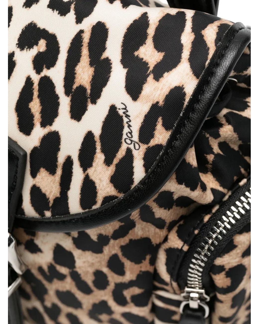 Ganni Black Bucky Nano Backpack
