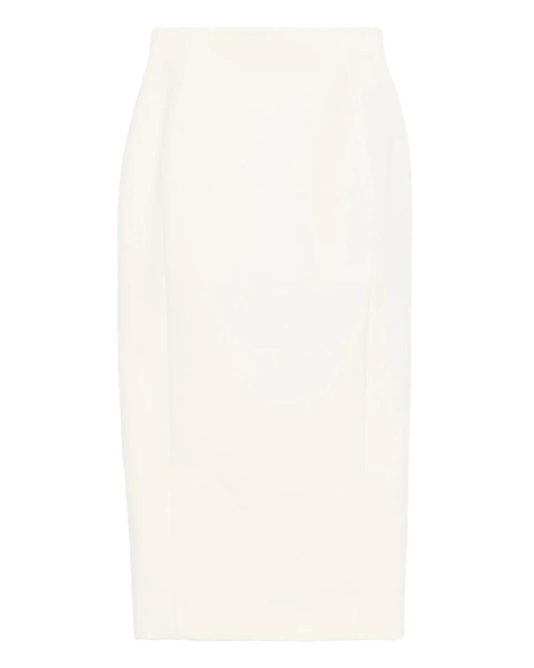 Wardrobe NYC Rhw Sculpturale Rok in het White