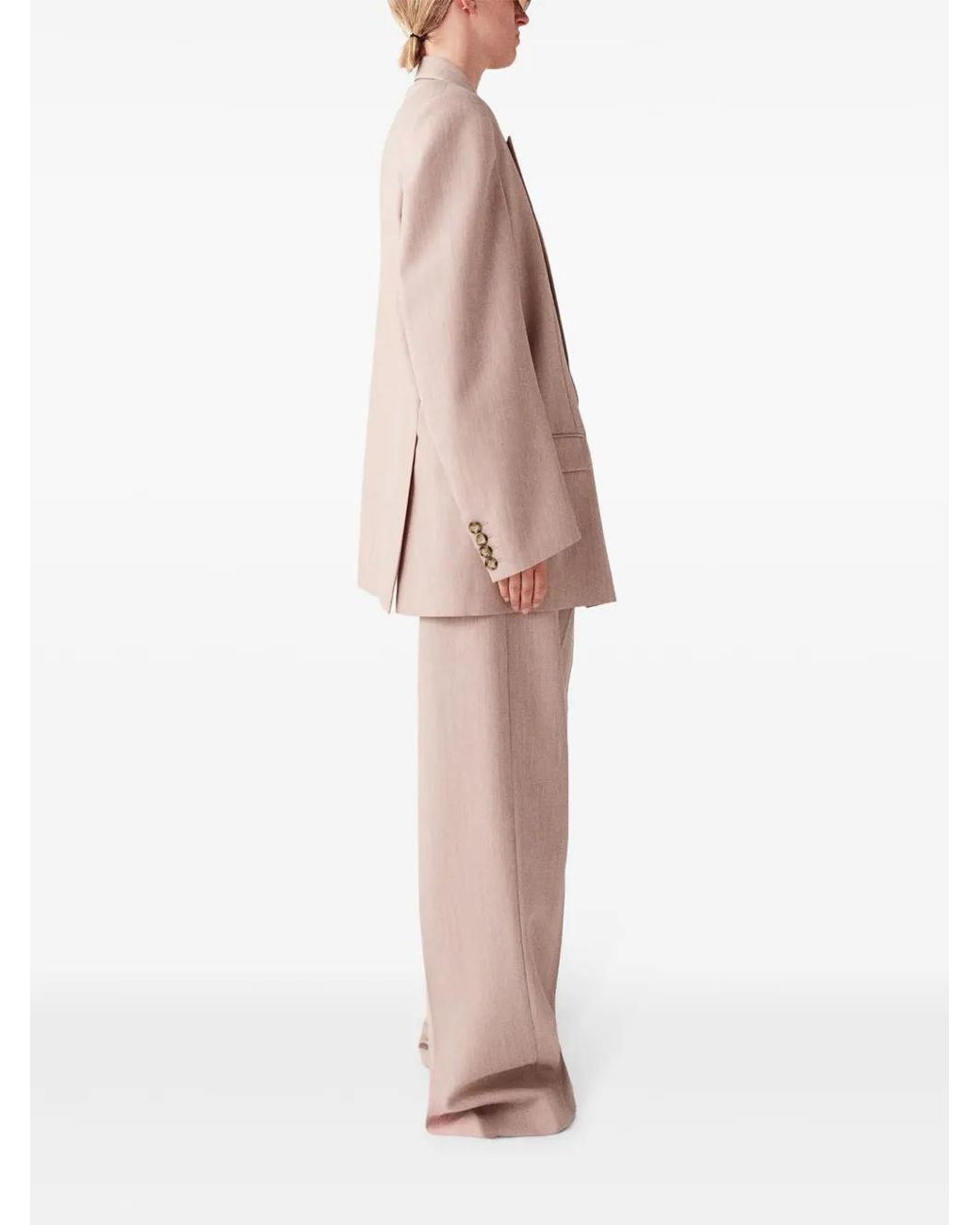 Stella McCartney Pink Double-Breasted Blazer