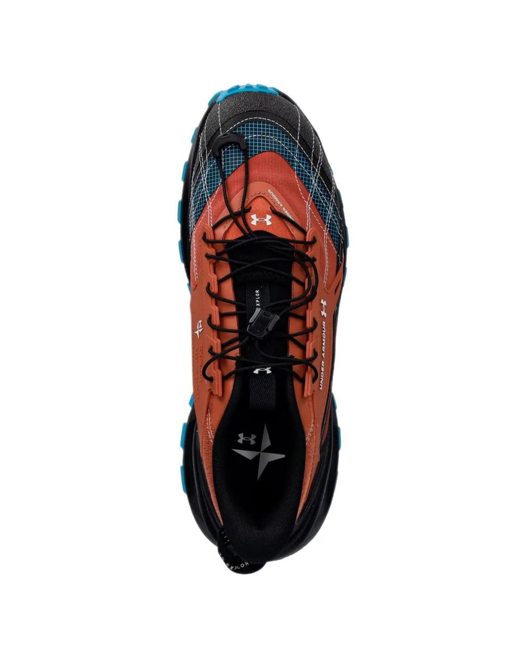 Under Armour White Explor Trail Low-Top Performance Sneakers