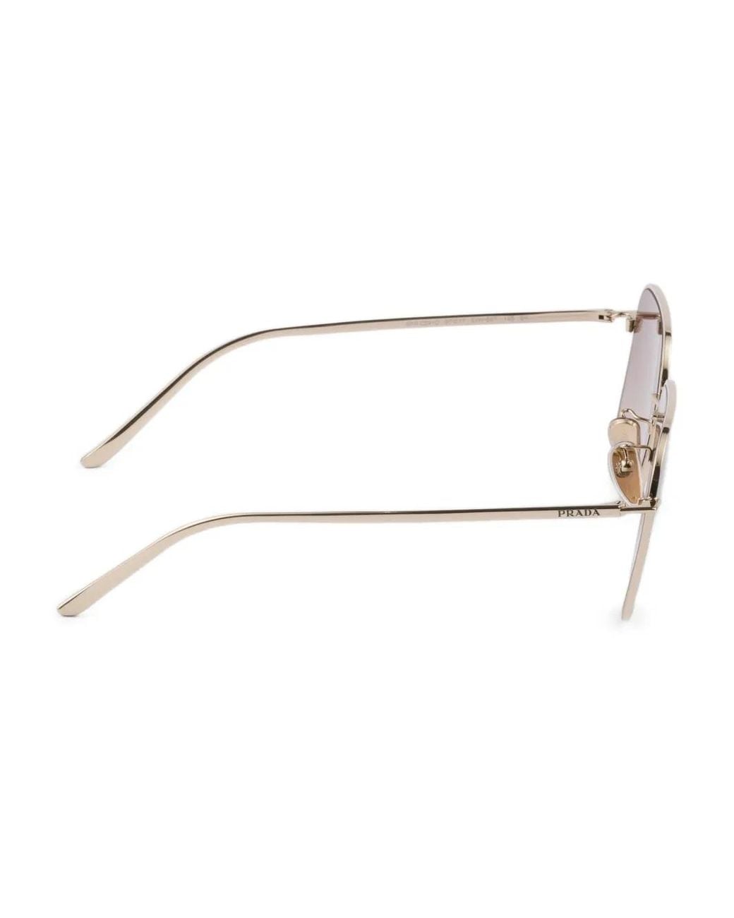 Prada Pink Square-Frame Sunglasses