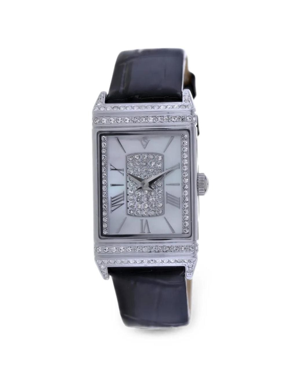 Christian Van Sant Blue Amara Crystal-Embellished 34Mm Watch