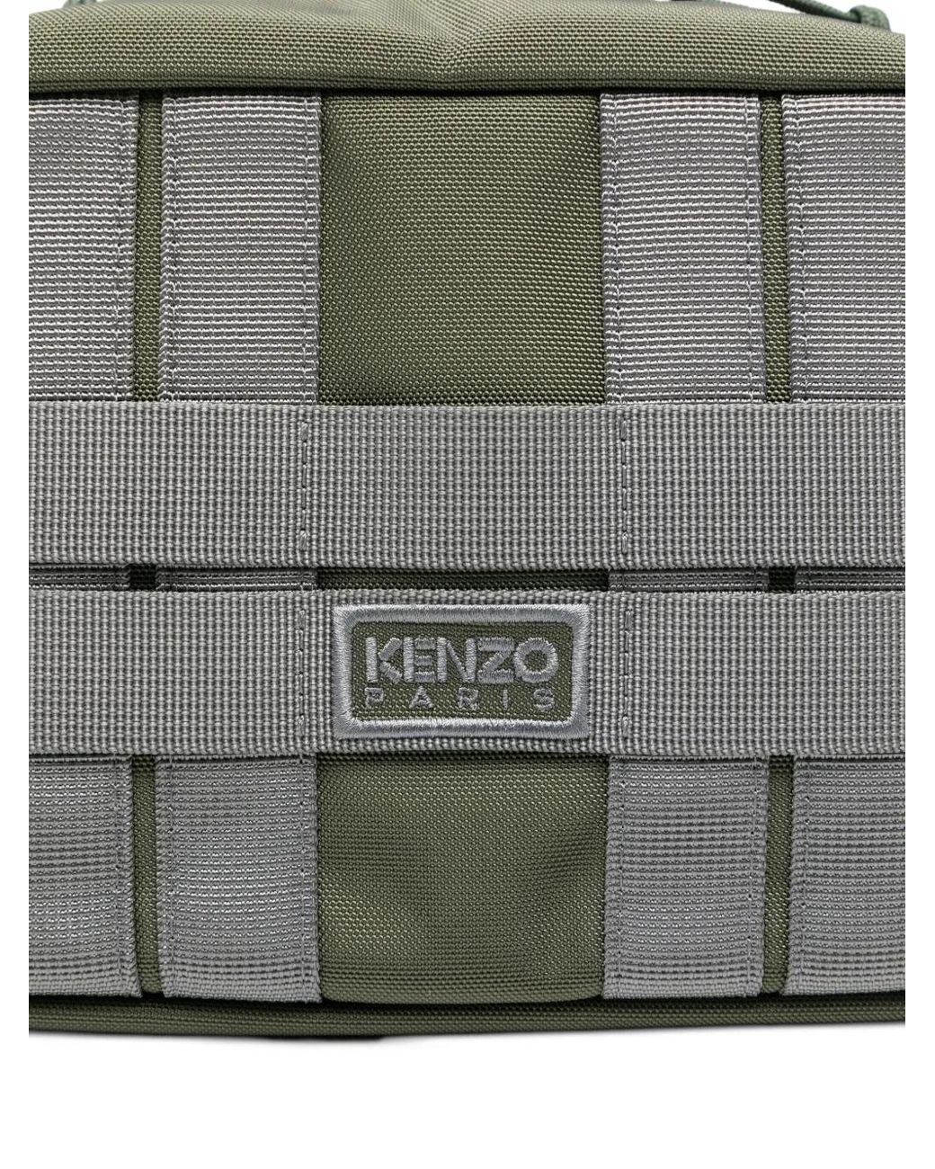 KENZO Gray Crossbody Bag for men