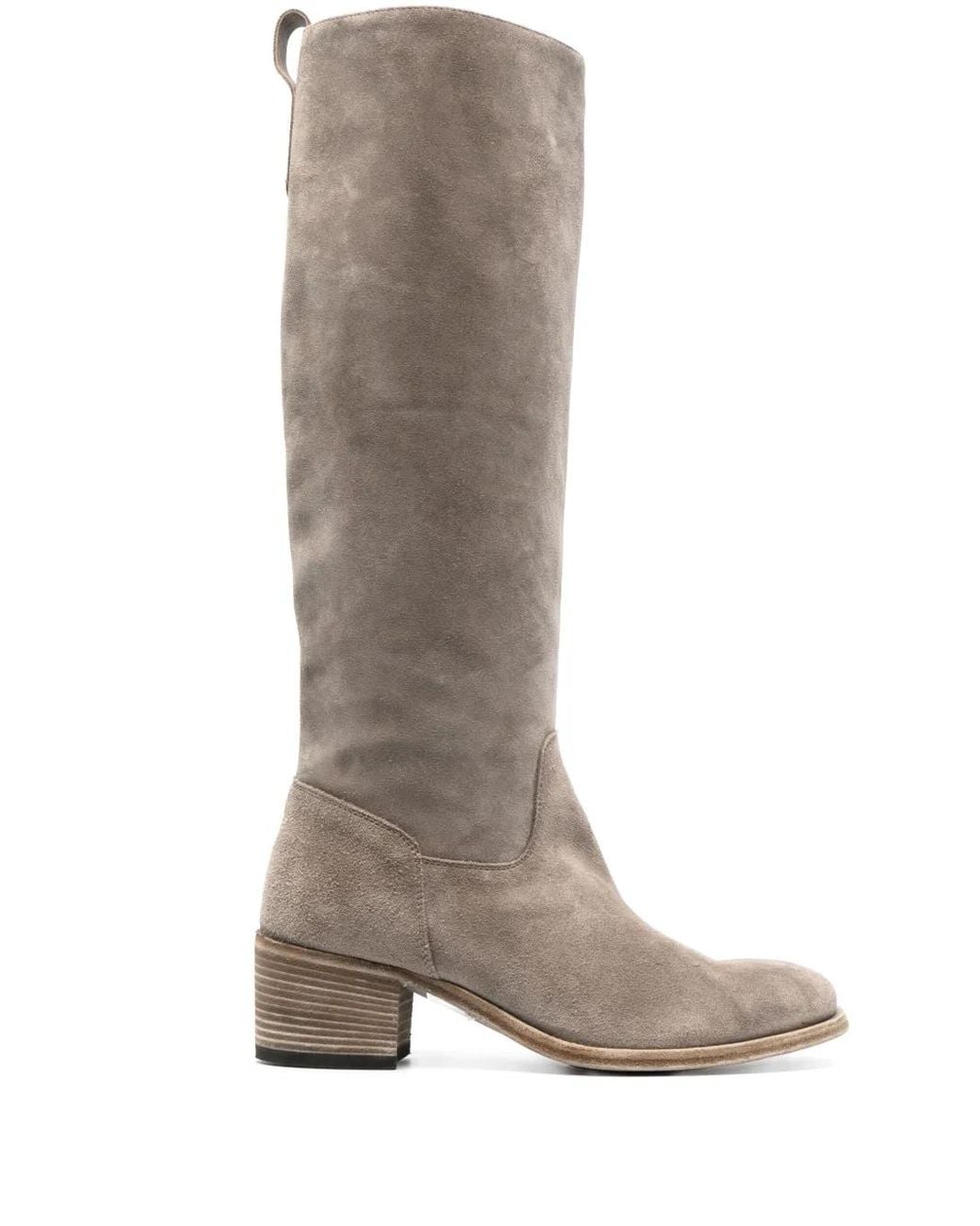 Officine Creative Brown Denner 116 55Mm Knee-High Boots
