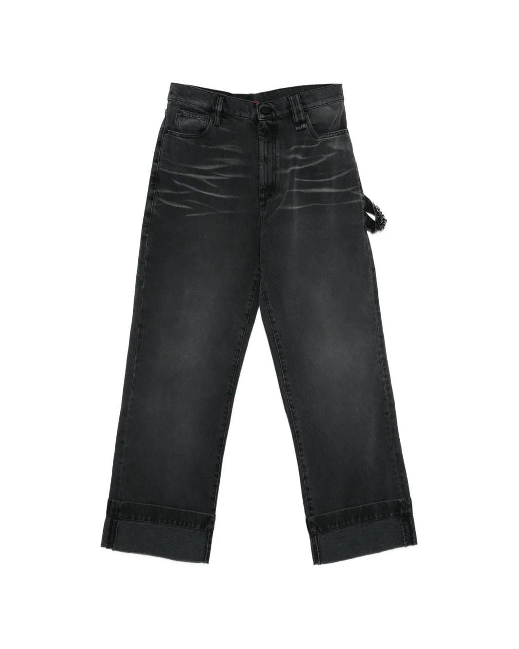 Simone Rocha Jeans Mit Umschlag in White für Herren