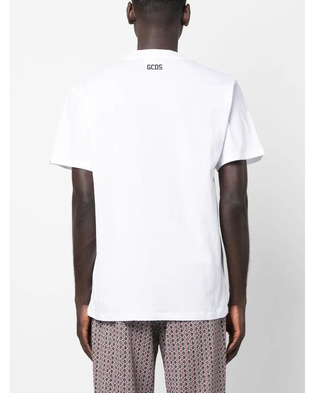 Gcds Drie T-Shirts Met Logoprint in het White voor heren