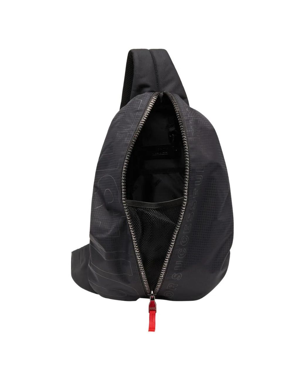 DIESEL Blue Zip-D-Sling Backpack