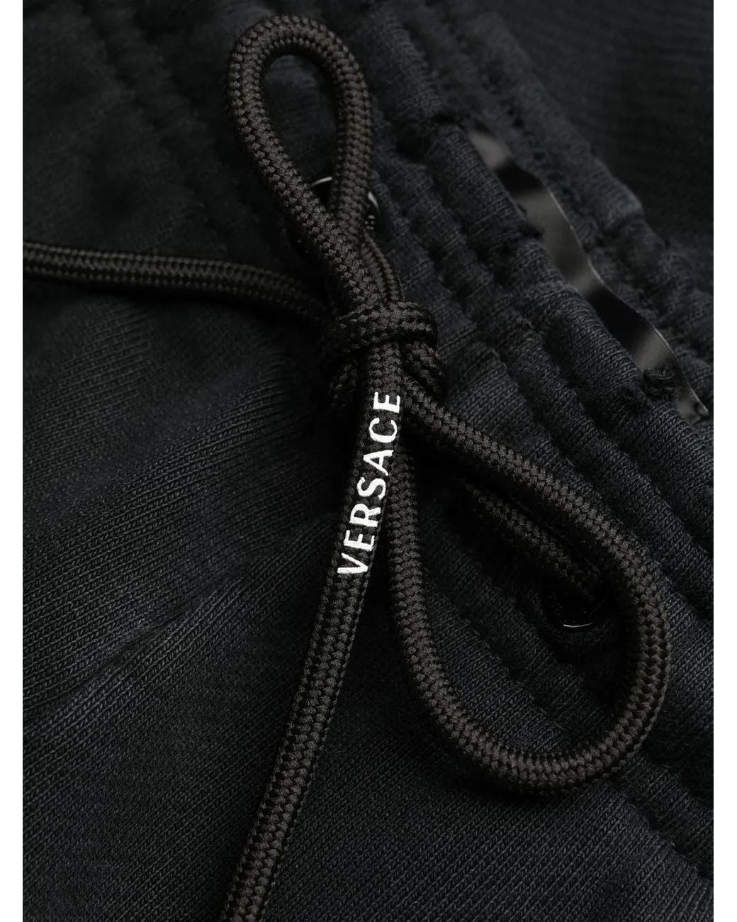 Versace Trainingsbroek Met Logoprint in het Black