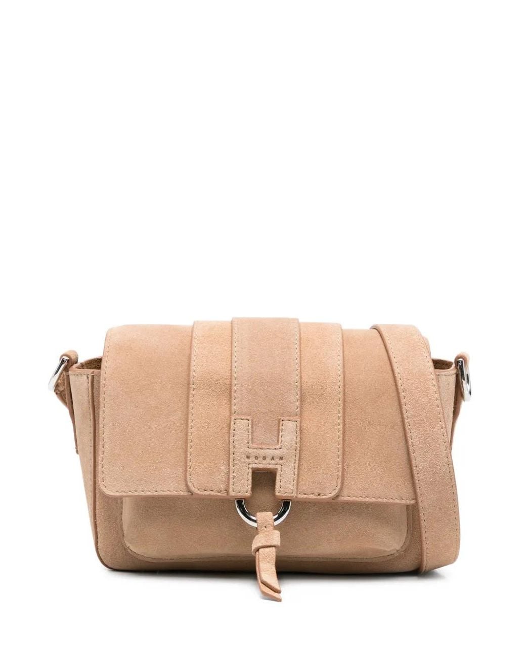 Borsa A Tracolla di Hogan in Natural