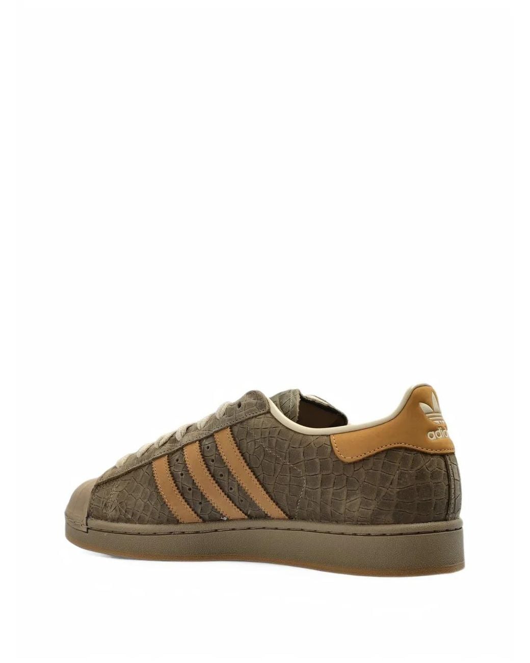 Adidas Brown Superstar Ii Shoes for men