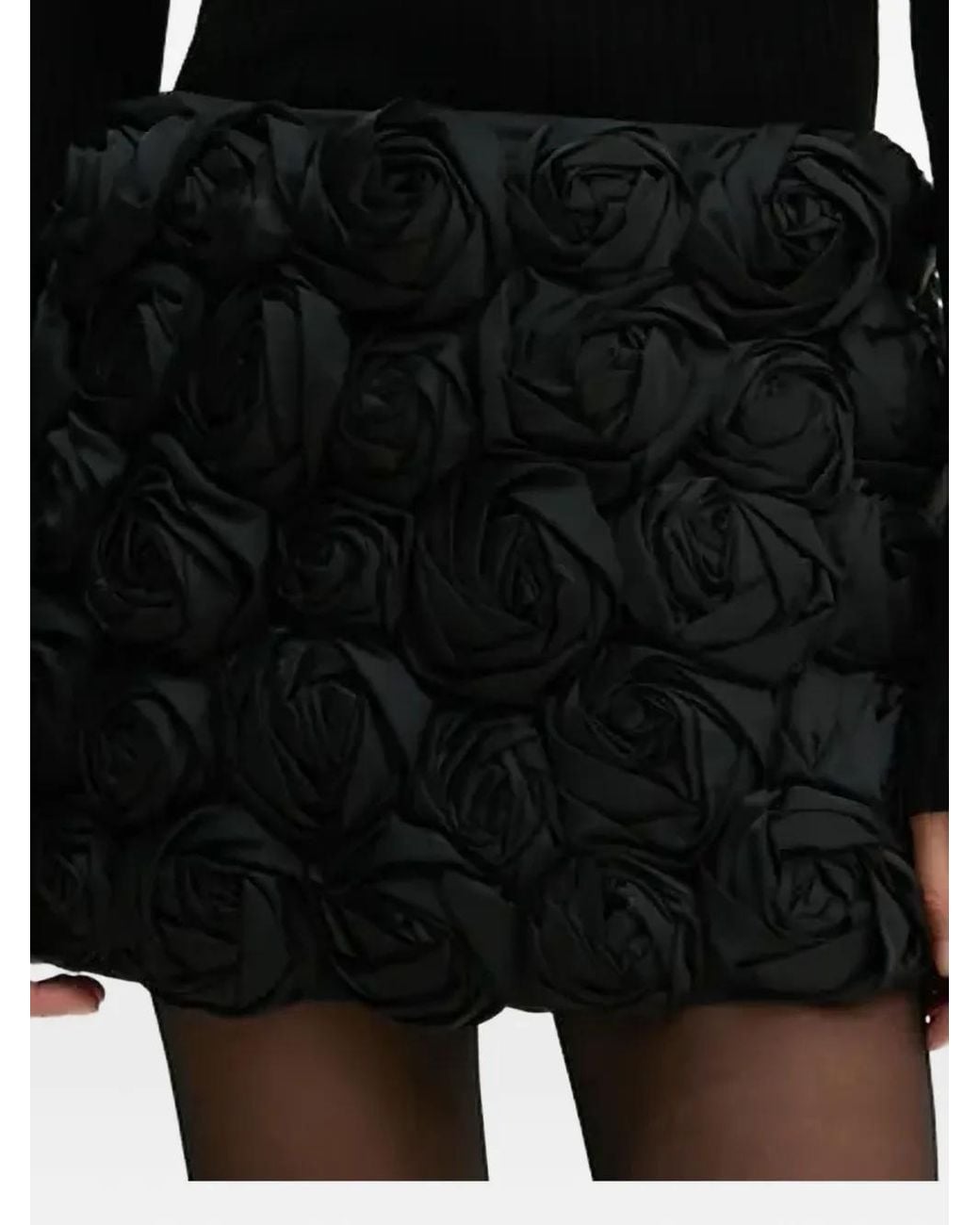 Minijupe À Fleurs Herskind en coloris Black