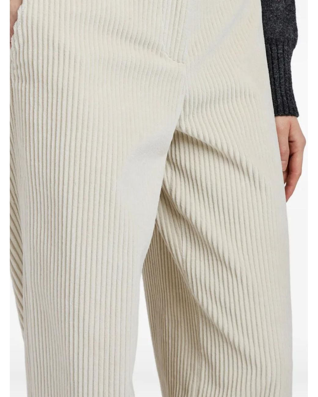 Proenza Schouler White Gerade Cordhose