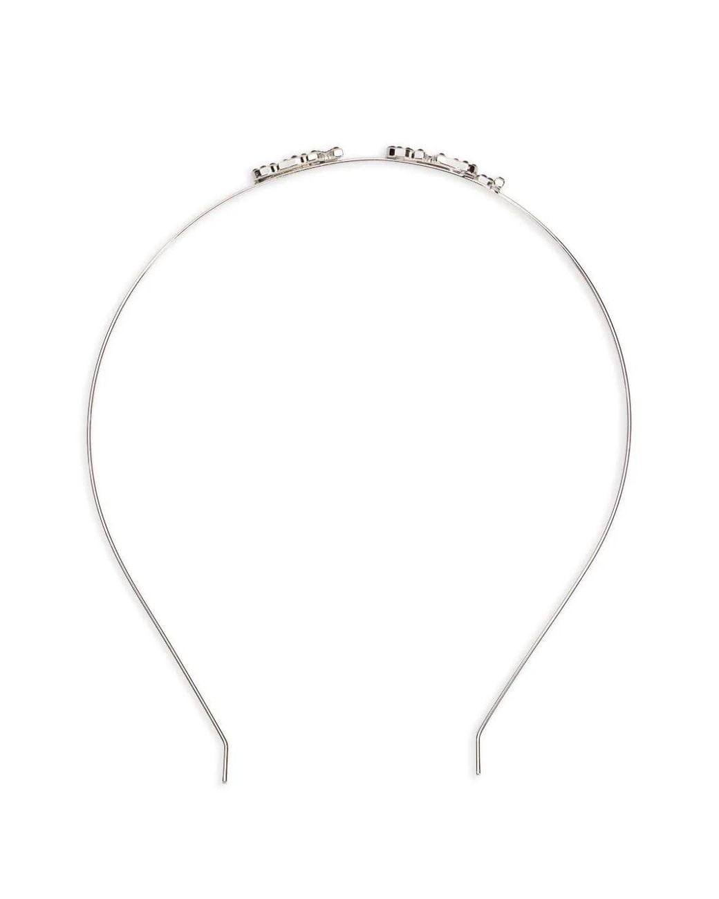 Red(v) White Lettering Headband