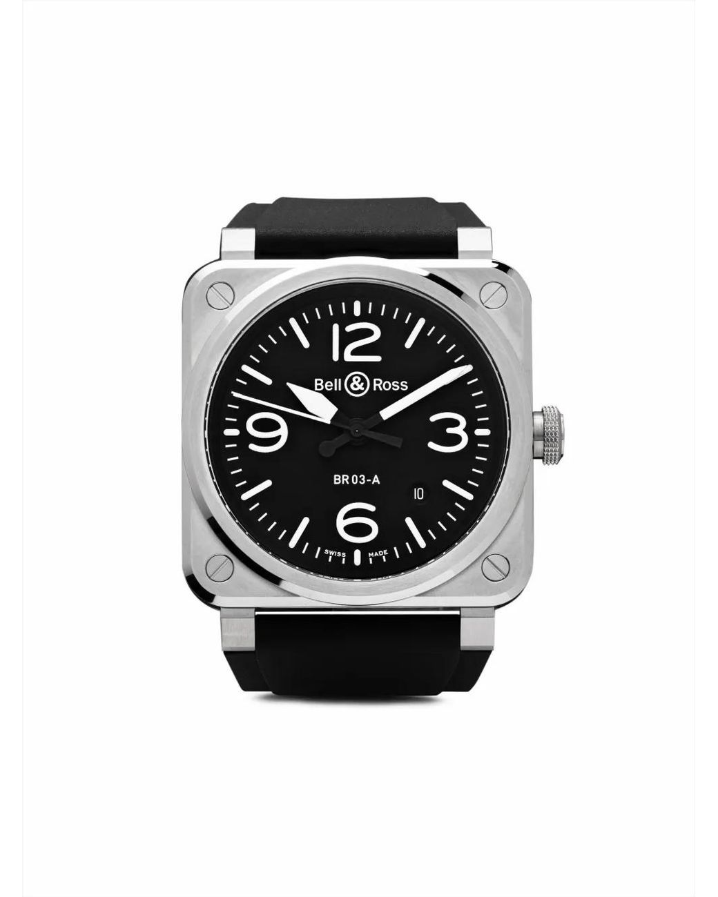 Bell & Ross Black Br 03 41Mm for men