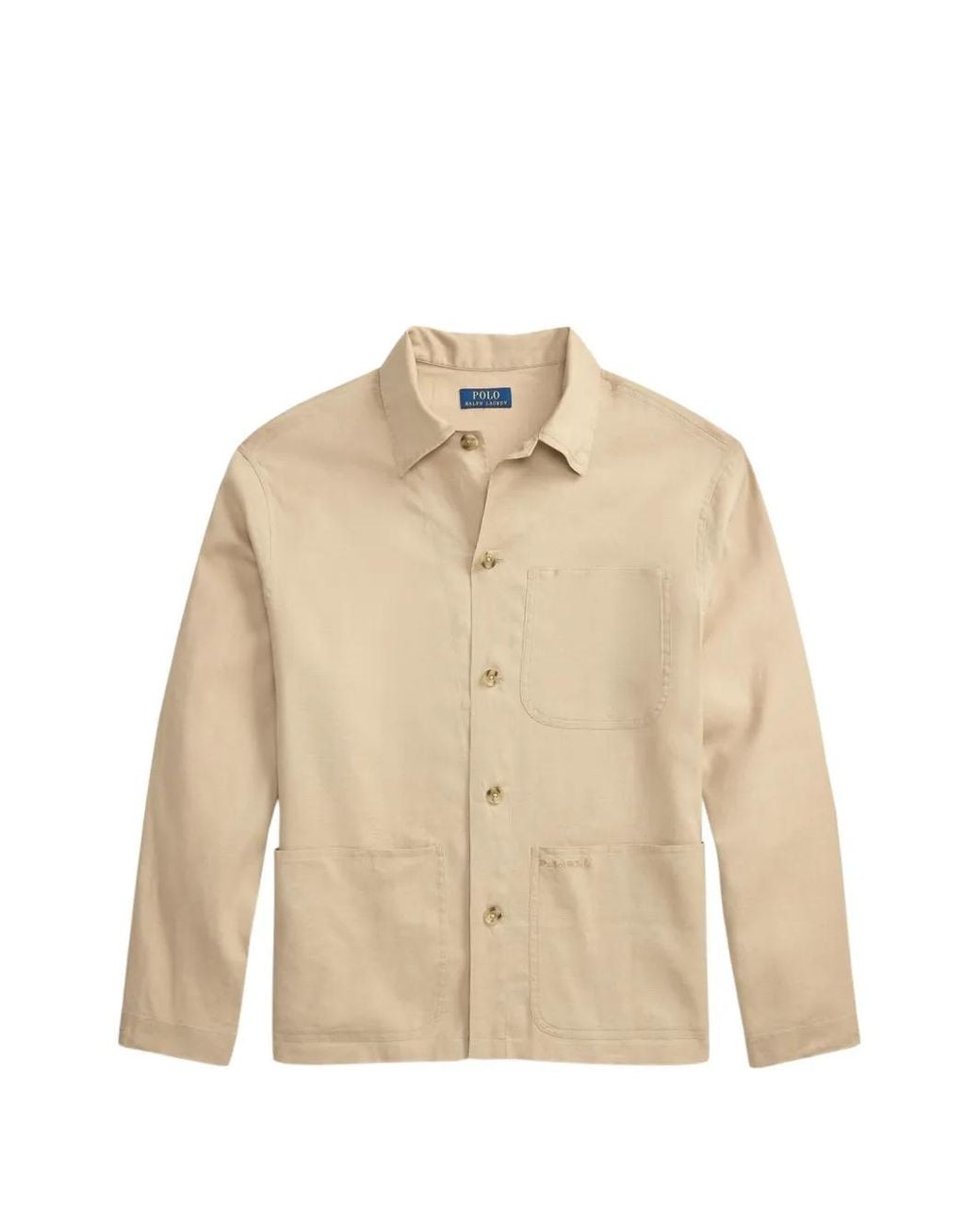 Polo Ralph Lauren Natural Barton Buttoned Overshirt for men