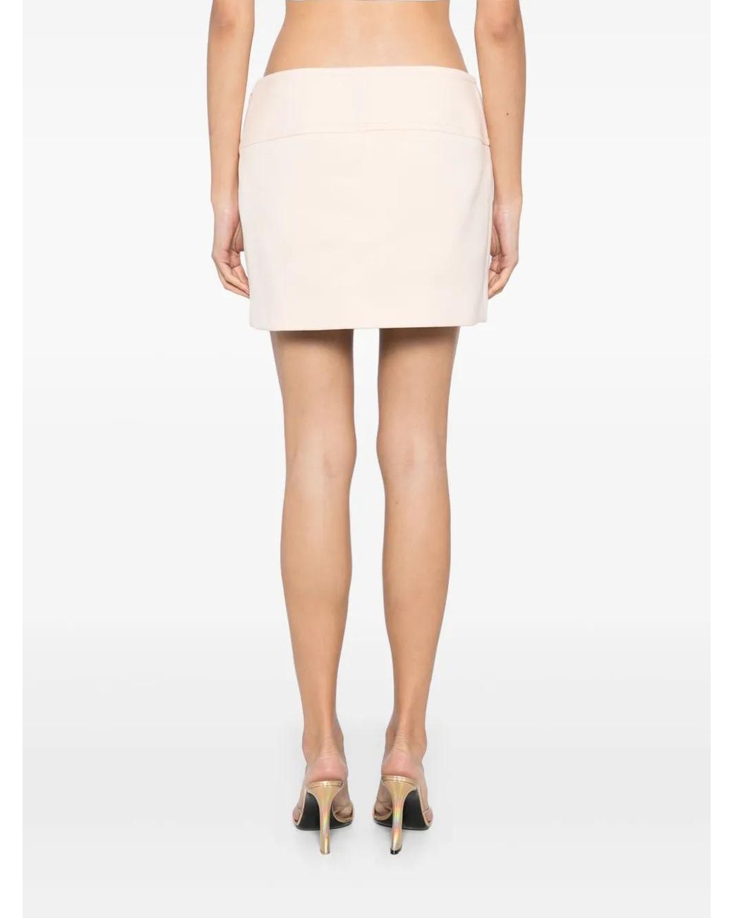 Tom Ford Natural Patch Pockets Miniskirt