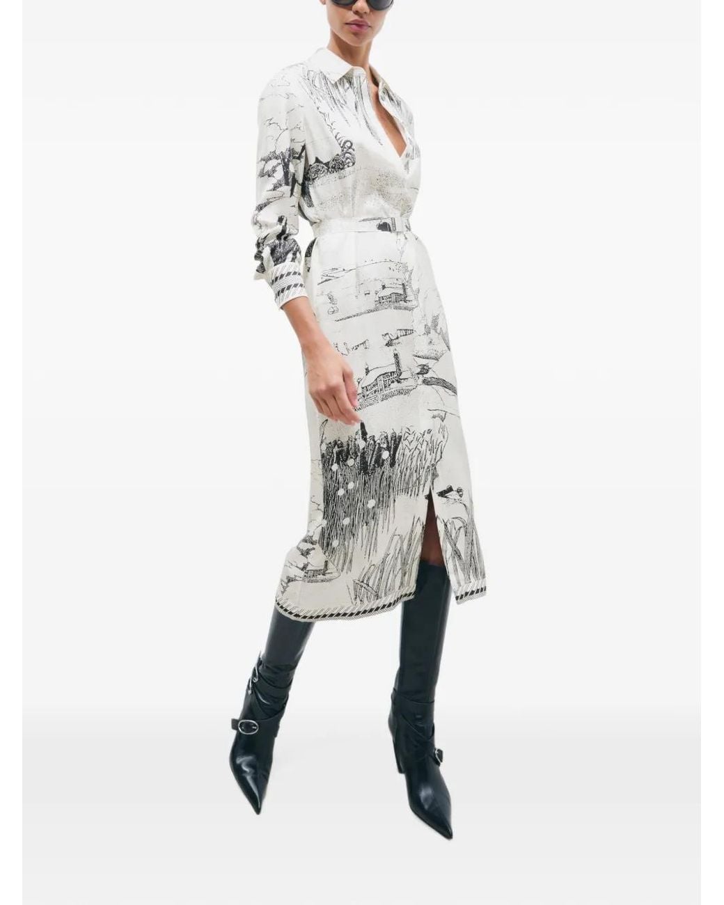 Tory Burch Black Multi Buckle Boots