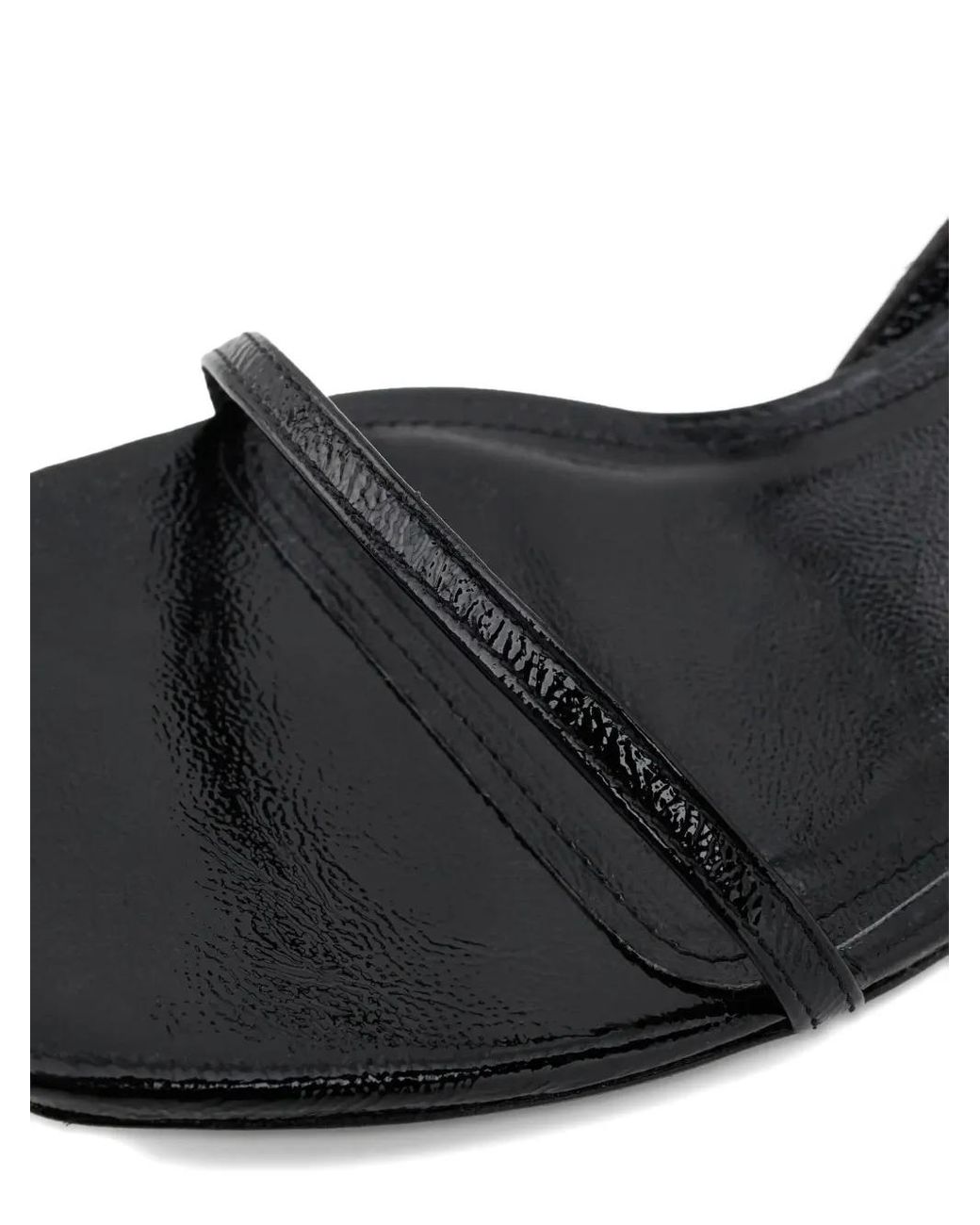 Anine Bing Black 50Mm Square-Toe Stiletto-Heel Sandals