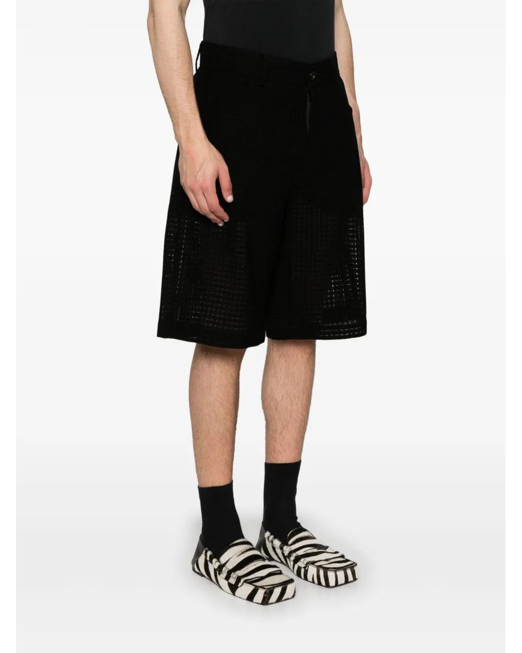 Séfr Black Marlo Shorts for men