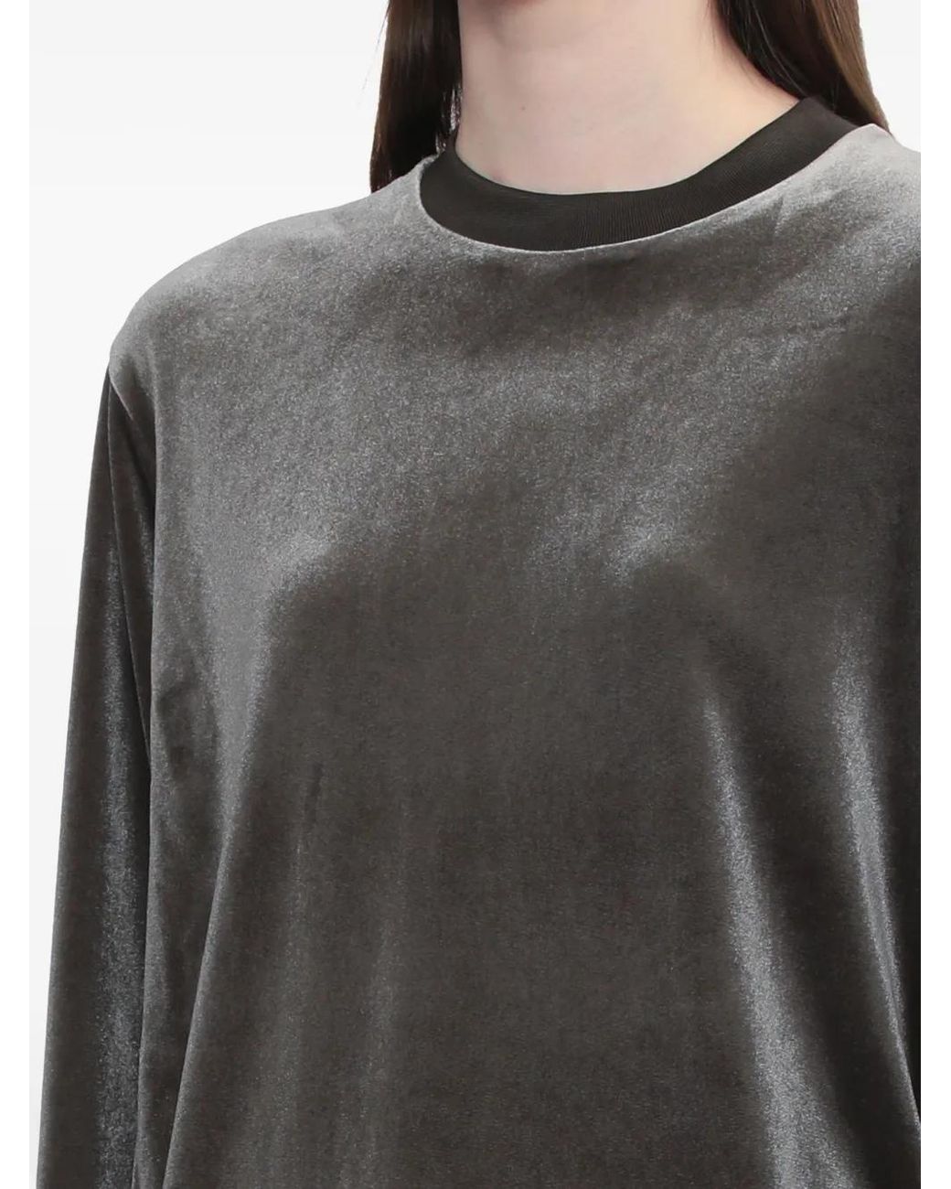 Fear Of God Gray Long-Sleeve Sweatshirt