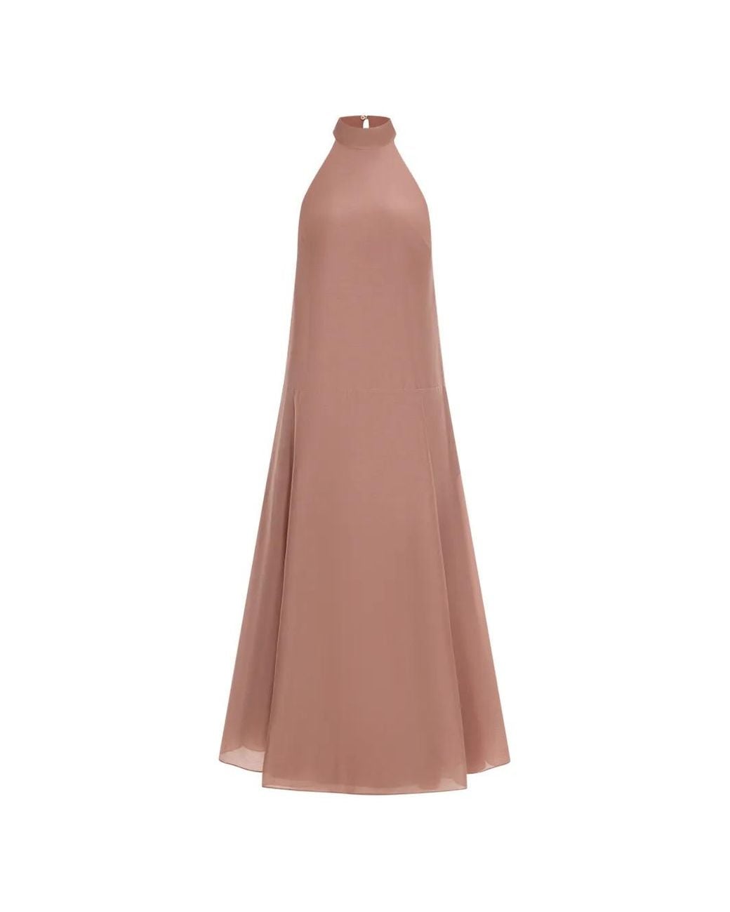12 STOREEZ Pink Dahlia Halterneck Dress