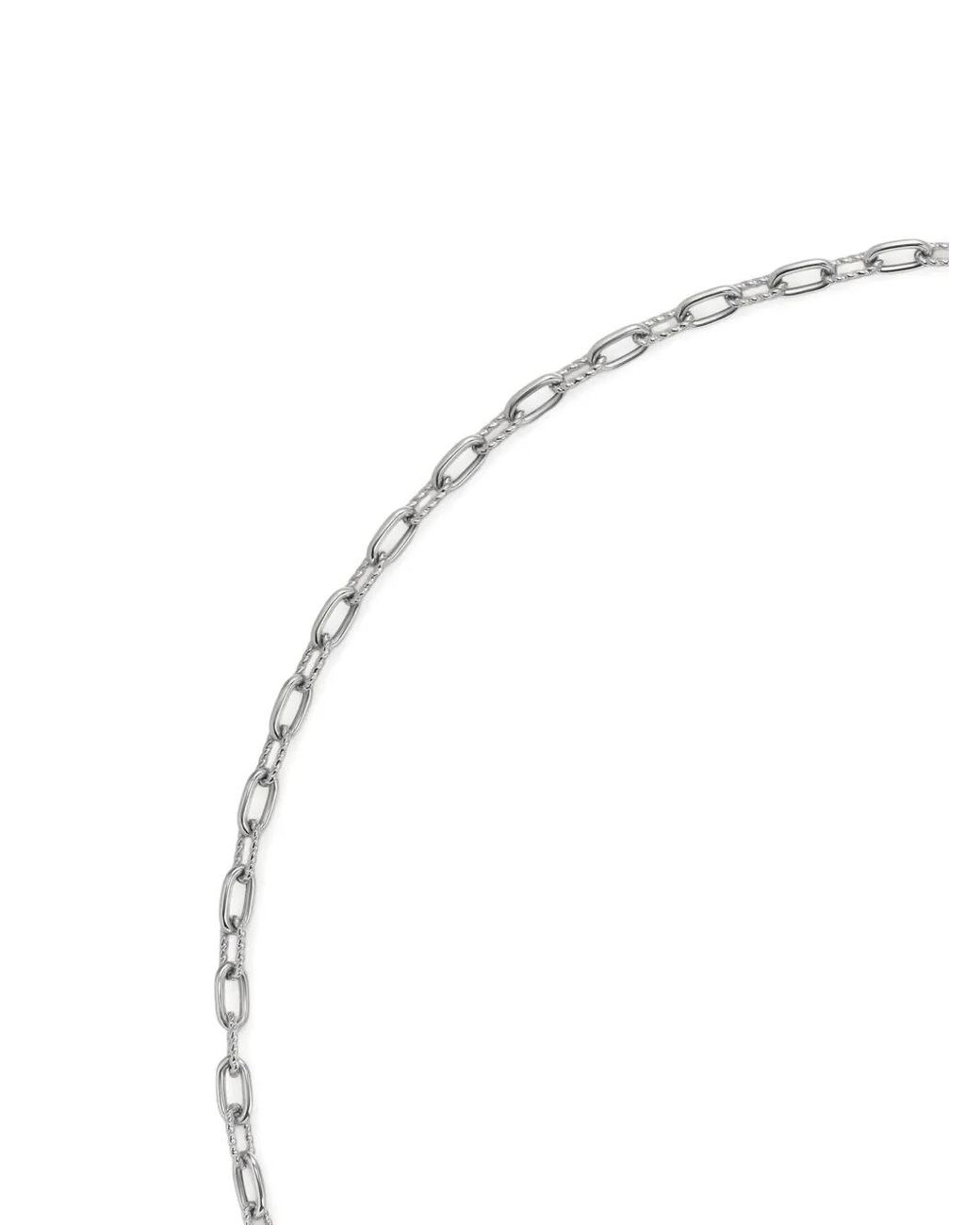 David Yurman Metallic Sterling Dy Madison Necklace