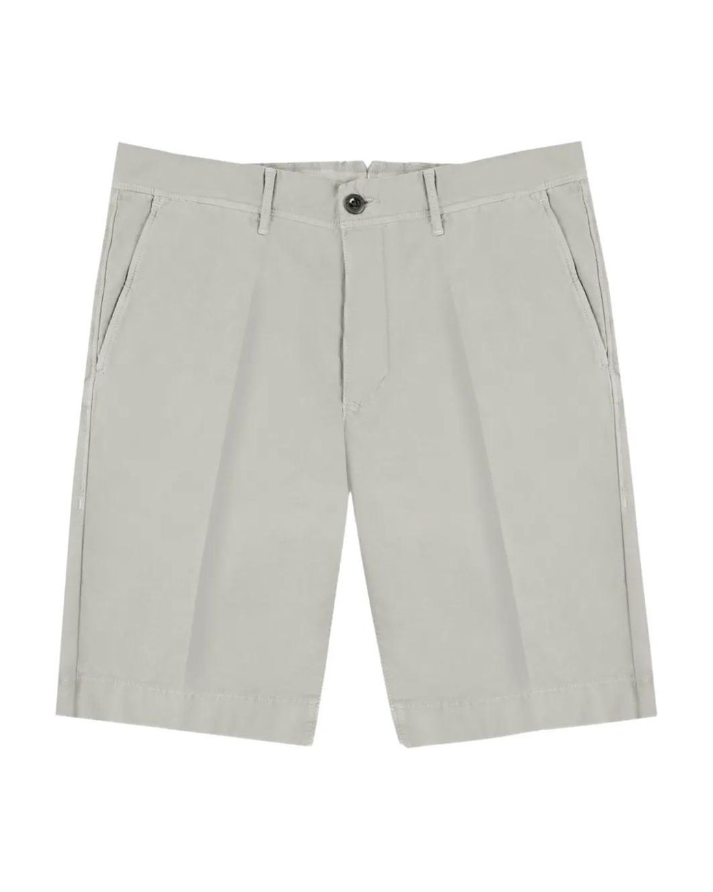 Incotex Gray Bermuda Shorts for men