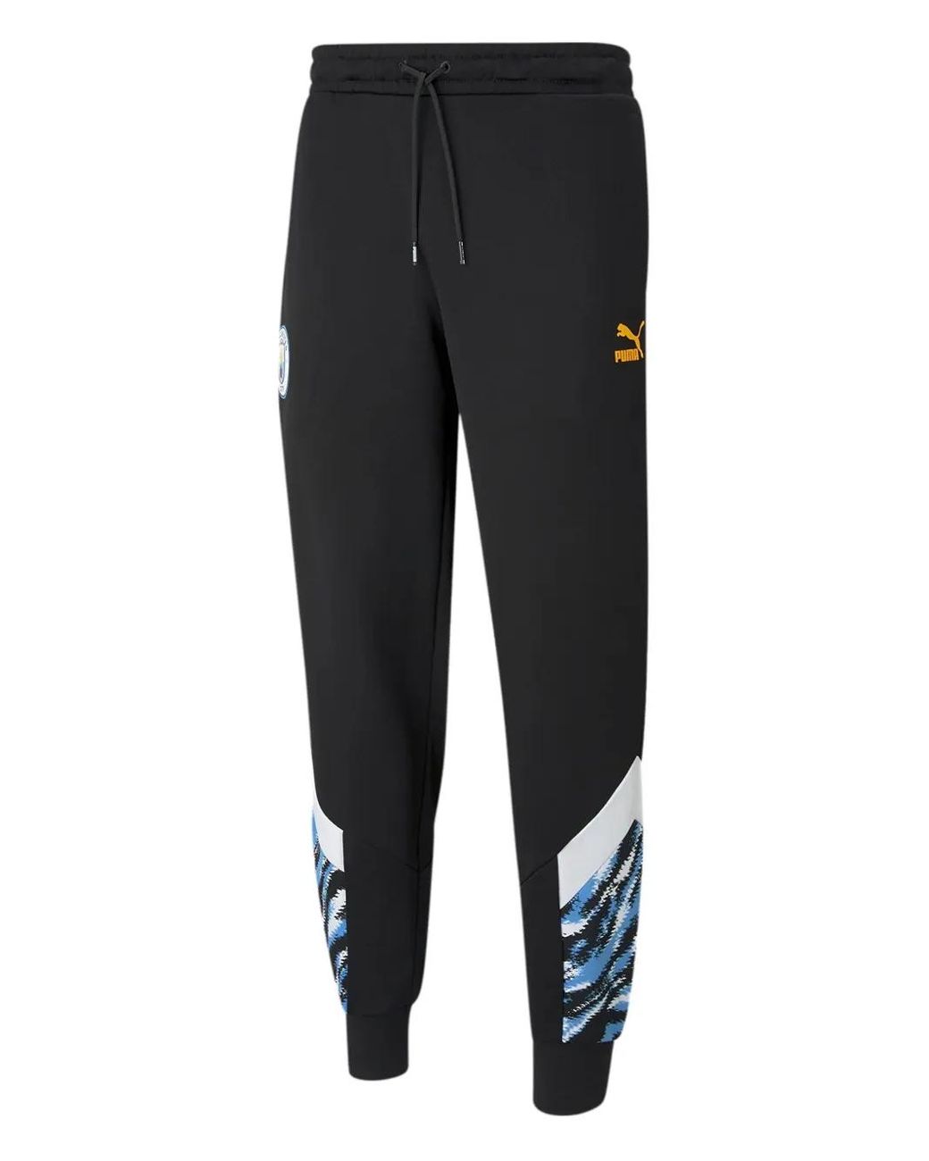 PUMA Black Manchester City Track Pants for men