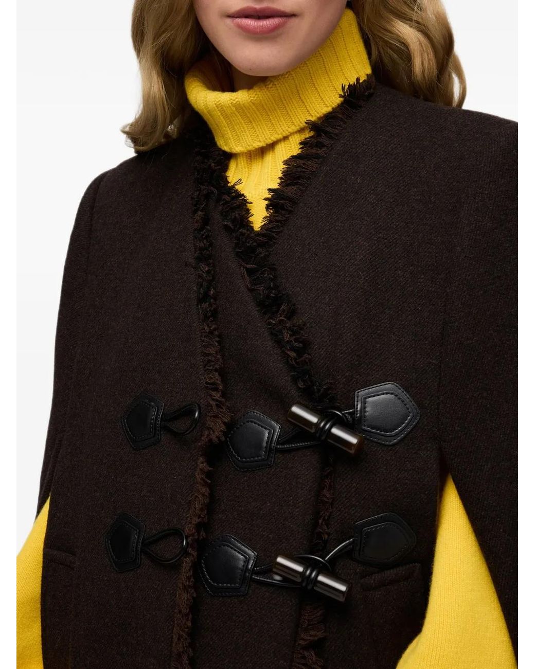 Ganni Black Cape