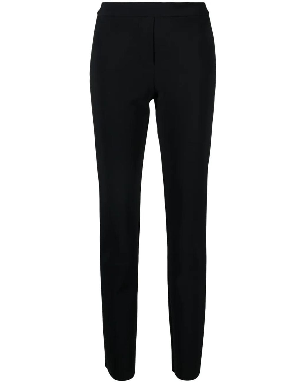 La Petite Robe Di Chiara Boni Black Petronilla Straight-Leg Trousers