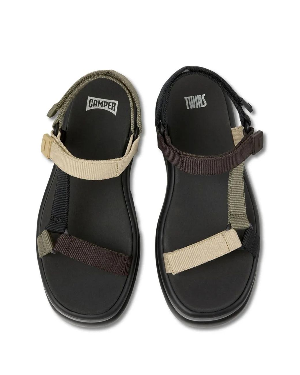 Camper Brown Pelotas Flota Up Twins Sandals
