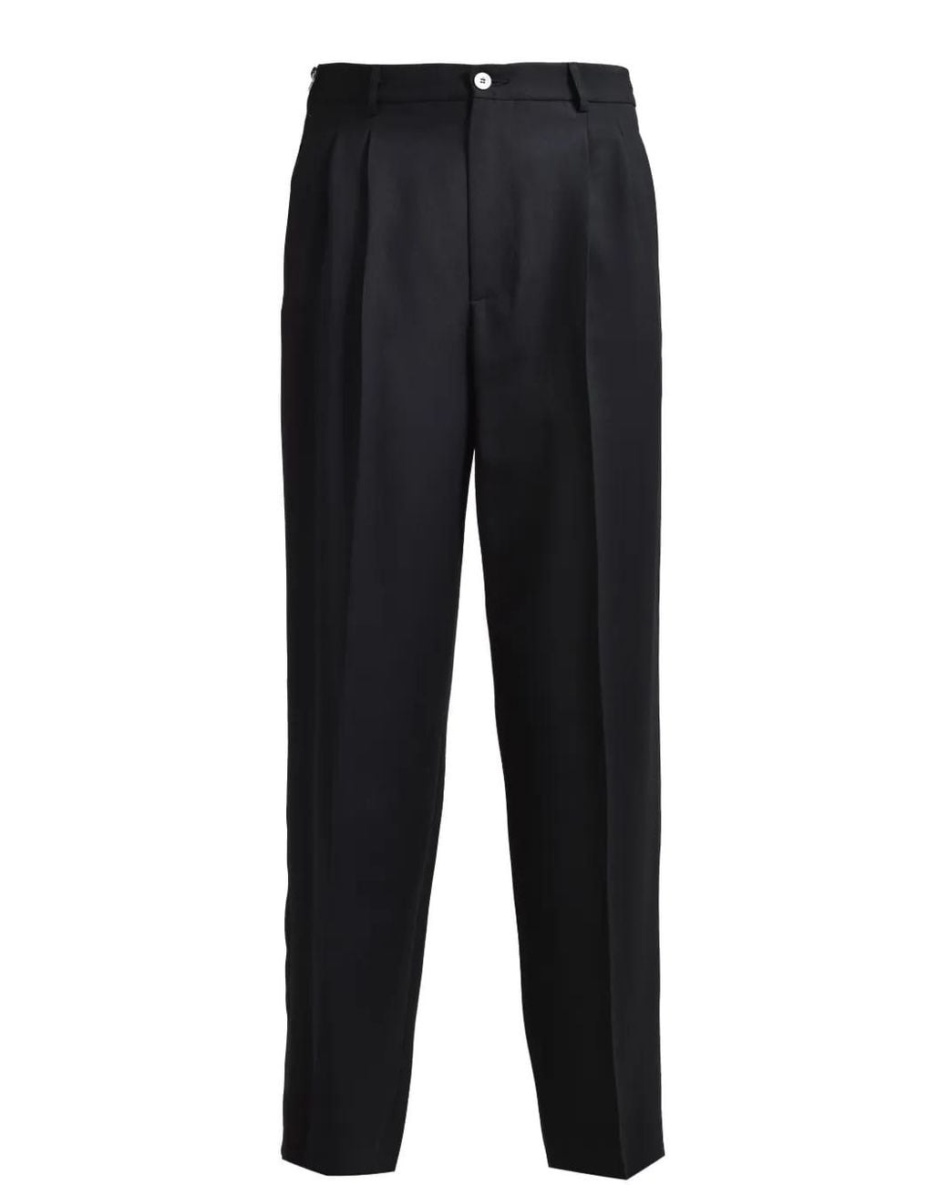 Magliano Black Wool Tailored Trousers for men