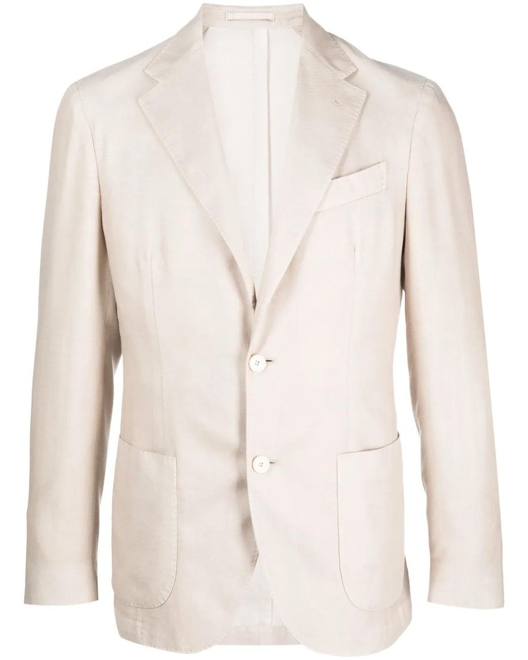 Blazer Con Botones Lardini de hombre de color Natural