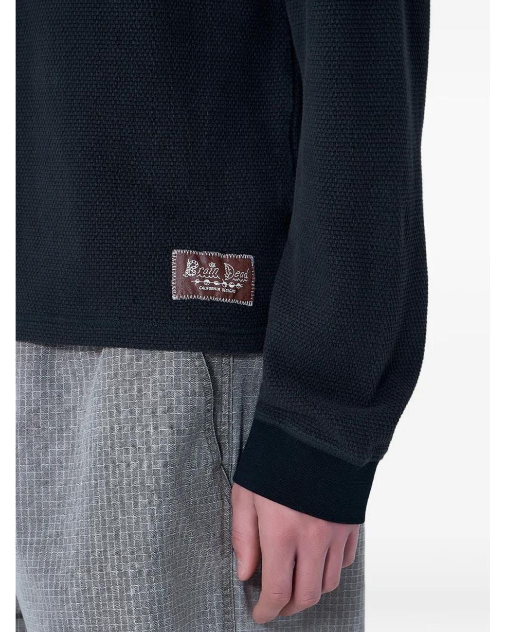 Brain Dead Blue Cotton Sweatshirt for men