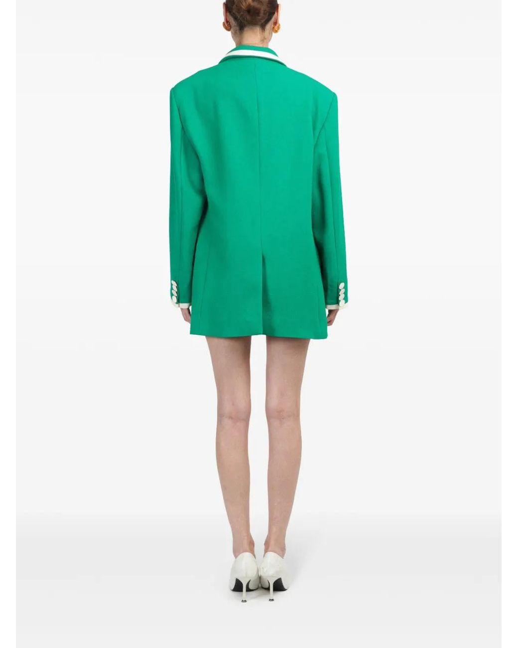 ROWEN ROSE Oversized Blazer in het Green