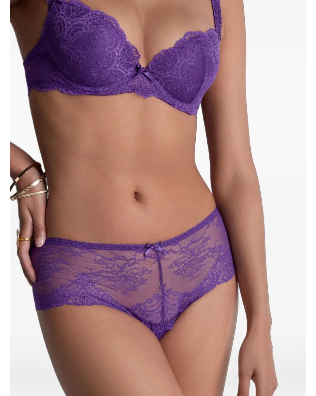 Aubade Purple Danse Des Sens Briefs
