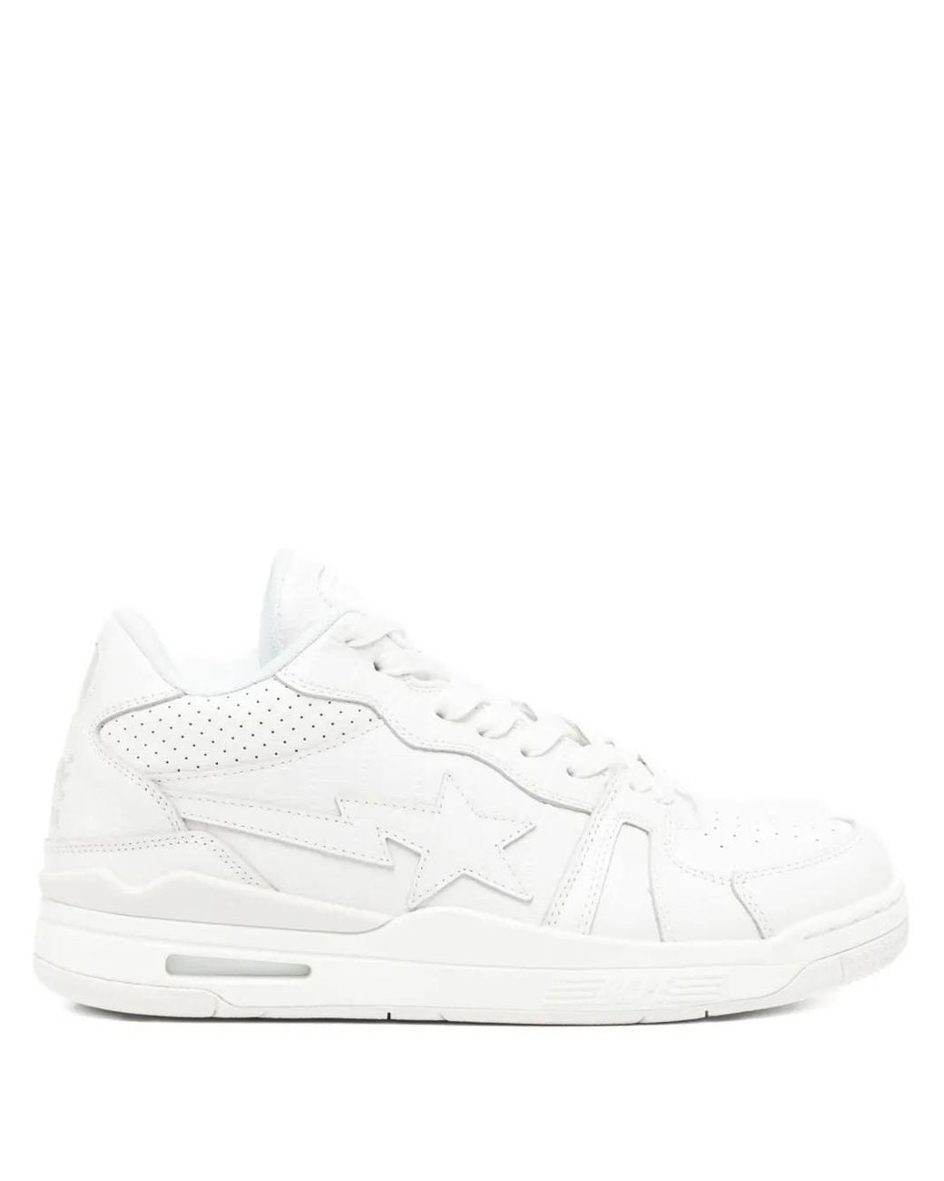 A Bathing Ape White Hi-Tops Trainers for men