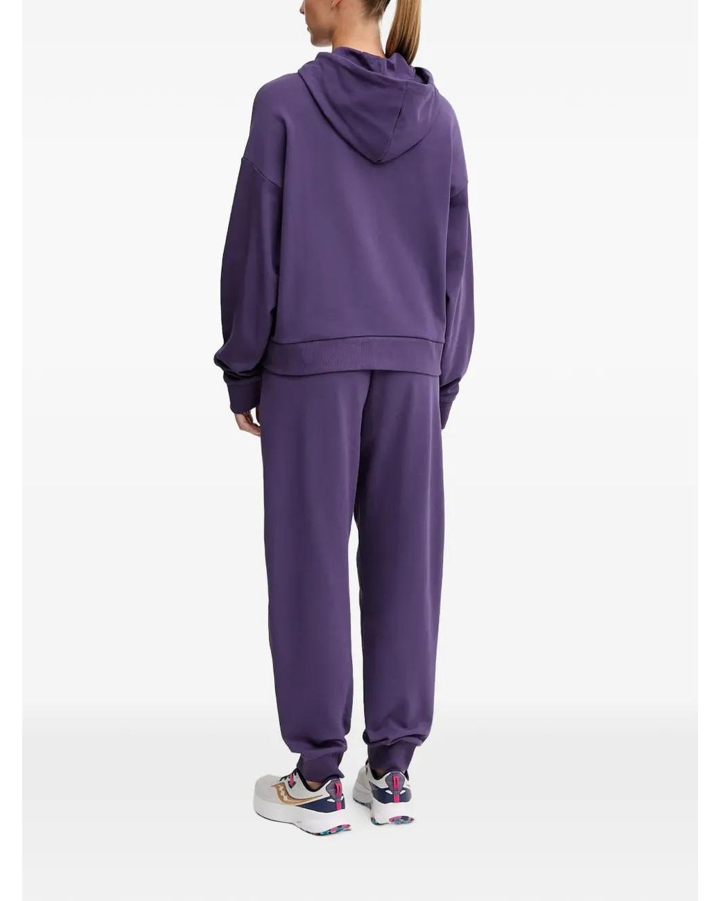 EA7 Purple Survêtement À Capuche