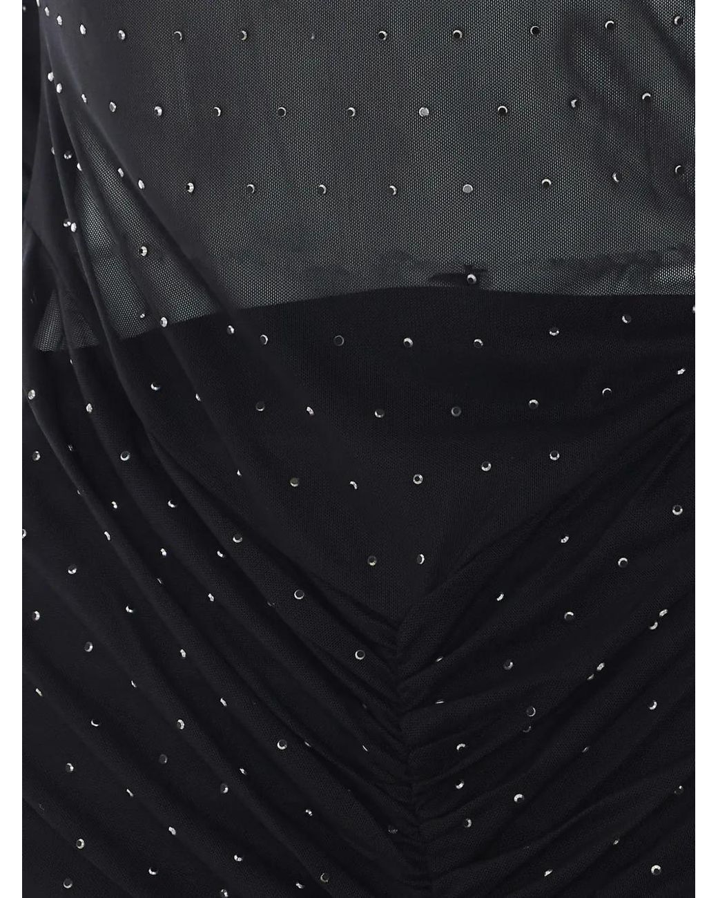 Liu Jo Black Polyester Elastane Dress