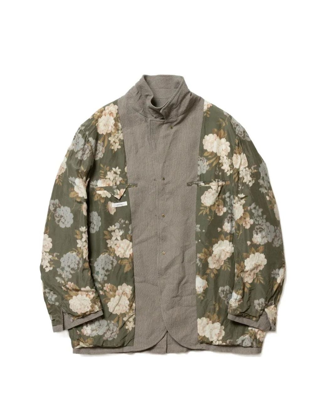 CALMLENCE Gray Oversized Jacket