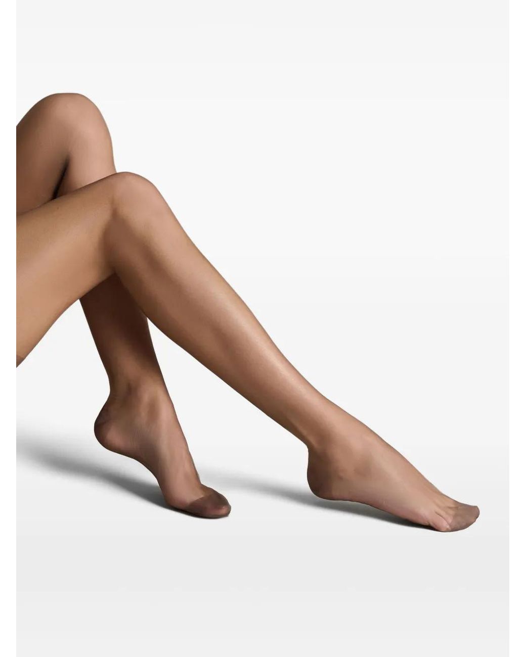 Maison Close Natural Seamless Sheer Stockings